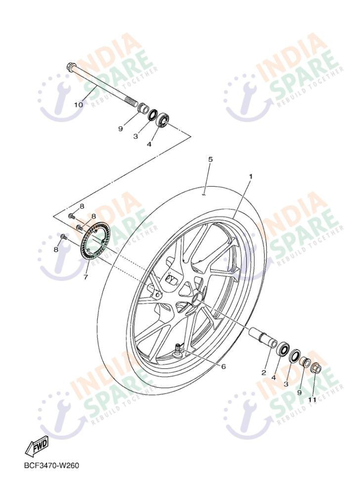 FRONT WHEEL
